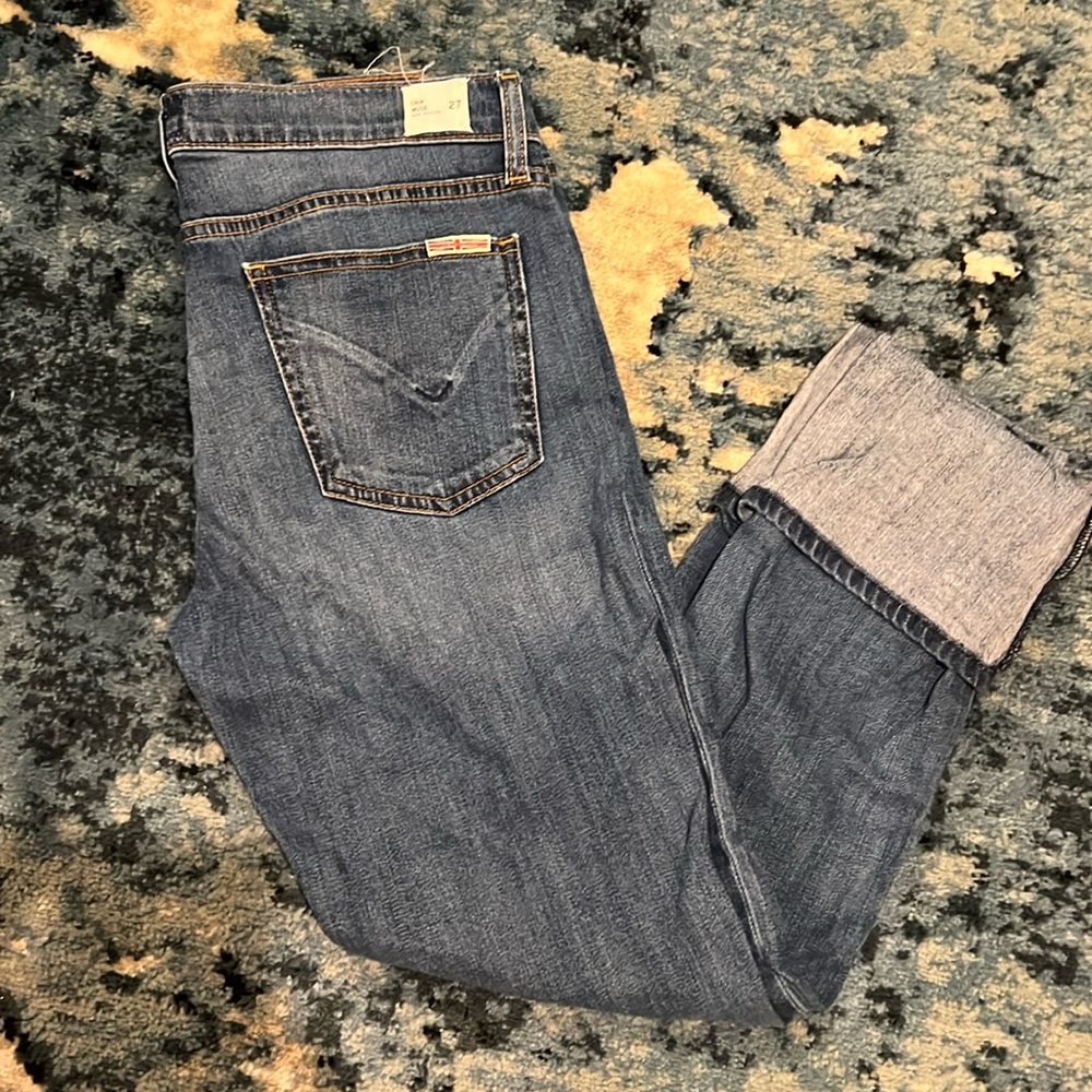 Hudson Crop Muse Skinny with Cuff